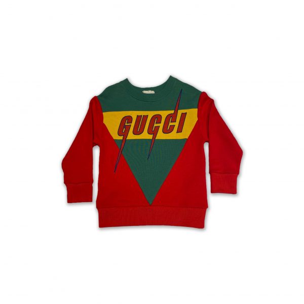 Gucci - Felpa GG Flash bimbo