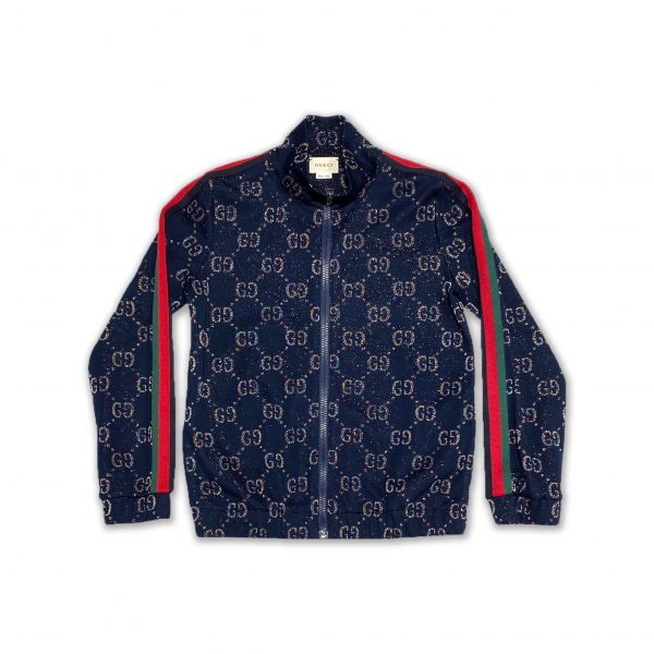 Gucci - Felpa bambina con zip bimba