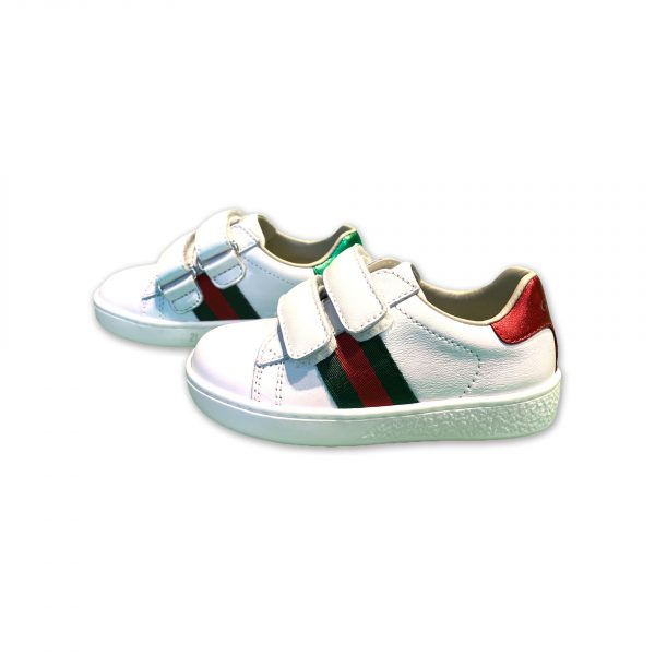 Gucci - Sneaker lacci a strappo bimba