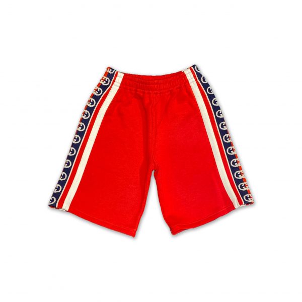 Gucci - Bermuda rossa bimbo