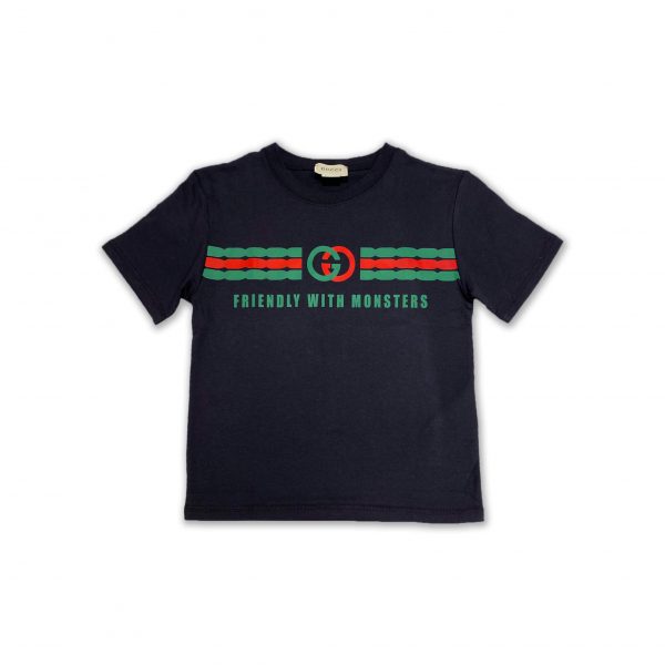 Gucci - T-shirt nera bimbo