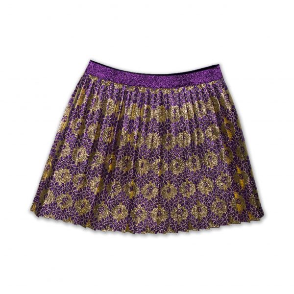 Gucci - Gonna viola gold bimba