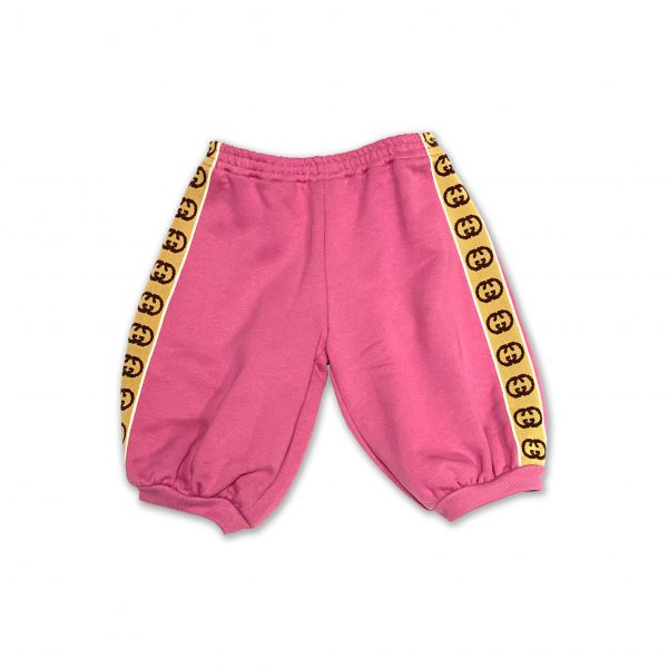 Gucci - Pantalone in tessuto per neonata