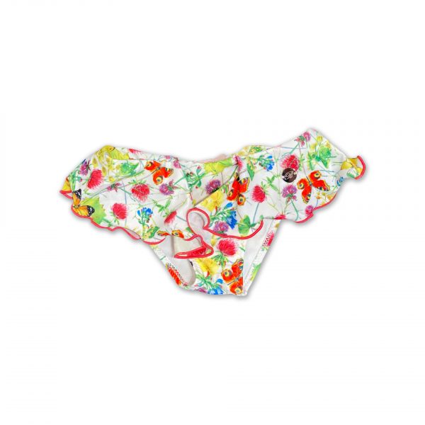 SLIP MARE FARFALLE E FIORI