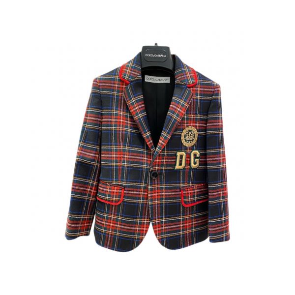 GIACCA TARTAN BACK TO SCHOOL