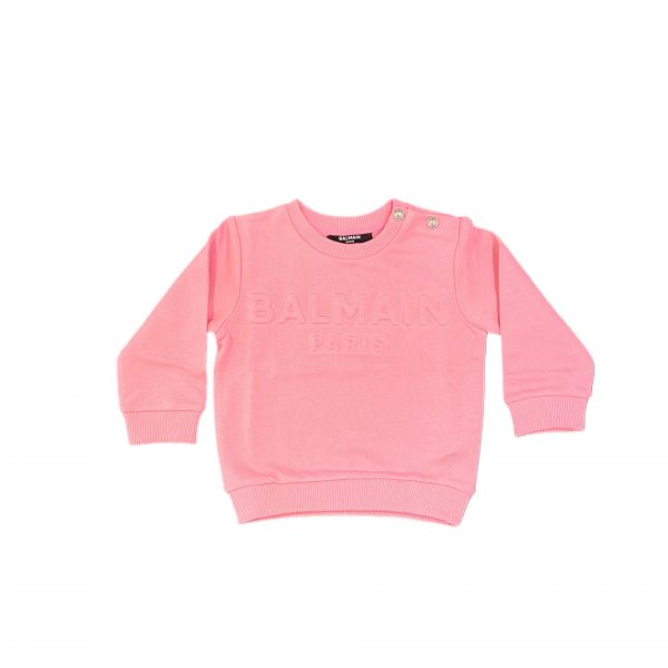 Balmain - Felpa rosa per neonata