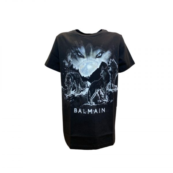 Balmain - T-shirt manica corta bimbo
