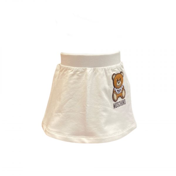 Moschino - Gonna in cotone per neonata