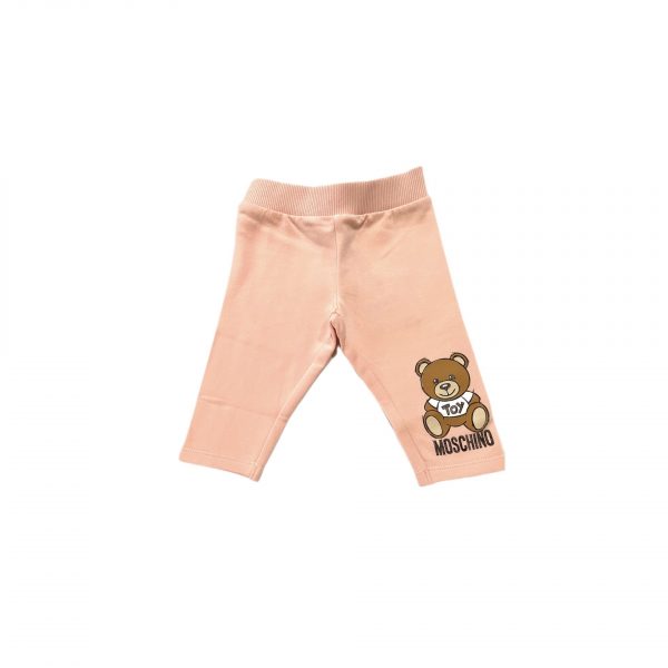 Moschino - Leggins rosa per neonata