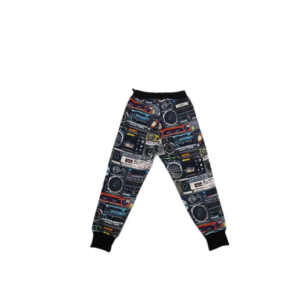 Moschino - Pantalone felpato rock music bimbo