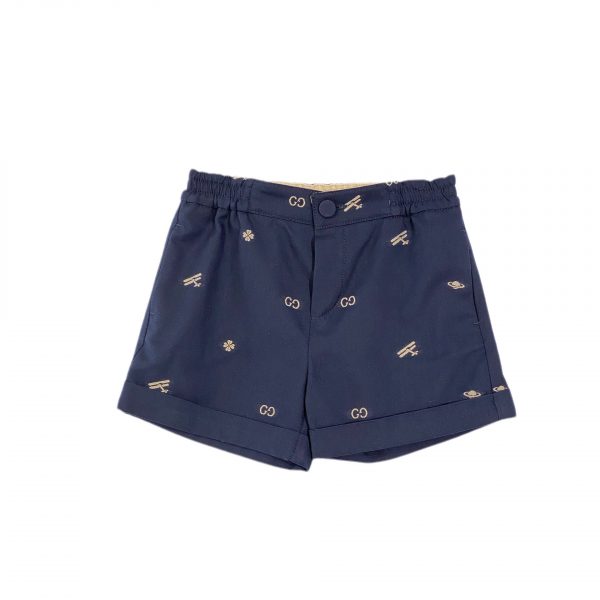 Gucci - Bermuda blu per neonato