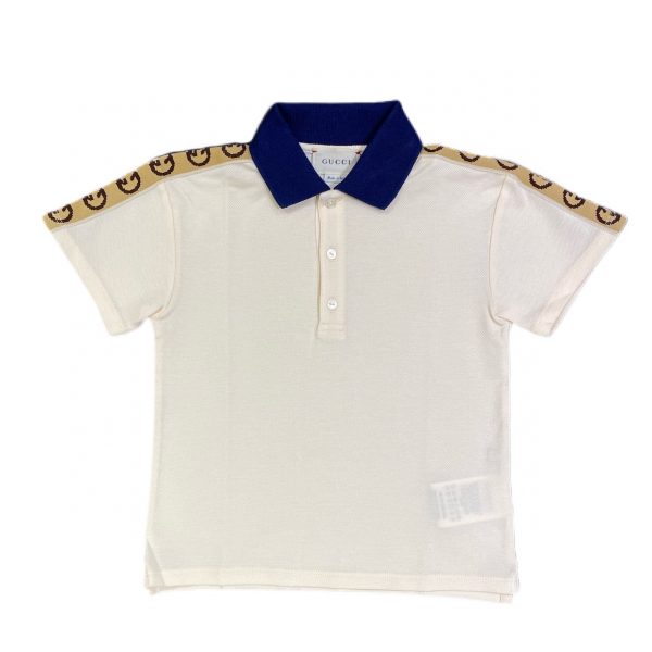 Gucci - Polo bianca per neonato