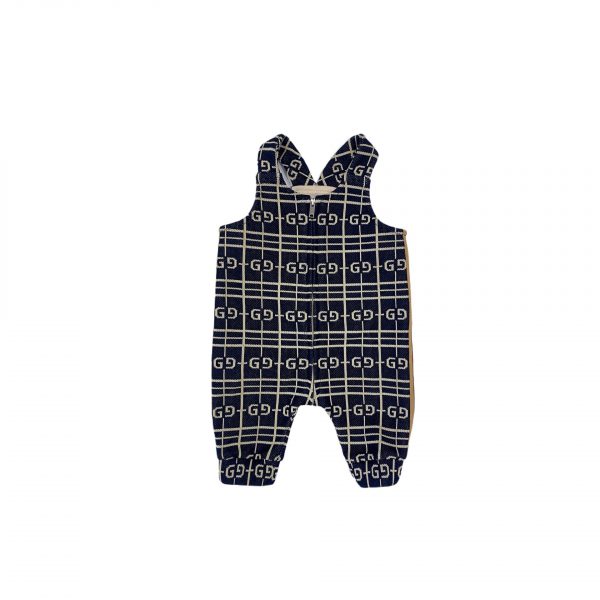 Gucci - Salopette baby boy blu per neonato