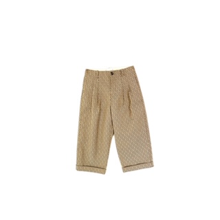 Gucci - Pantalone in tessuto beige bimba