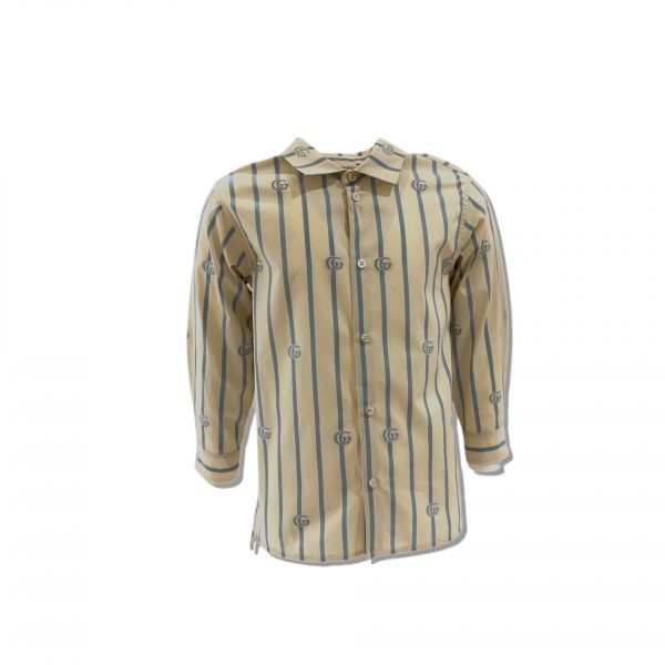 Gucci - Camicia rigata bimbo