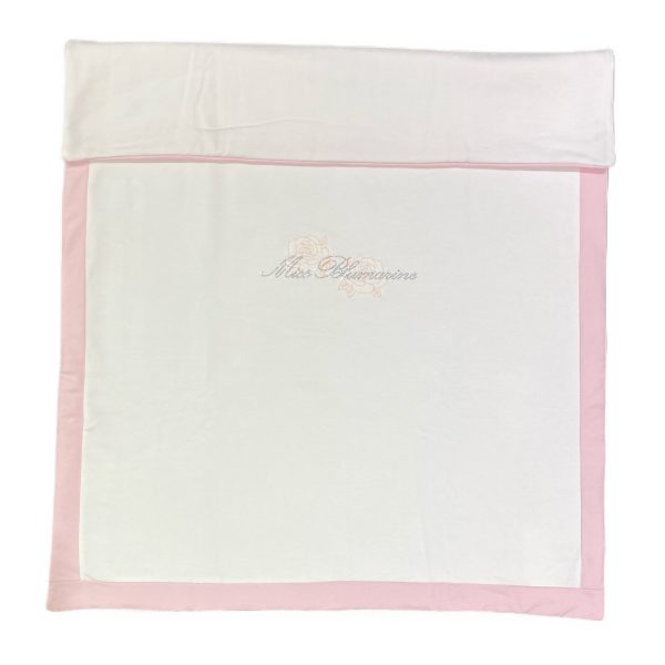 COPERTA CINIGLIA ROSE RICAMO E SWAROVSKY