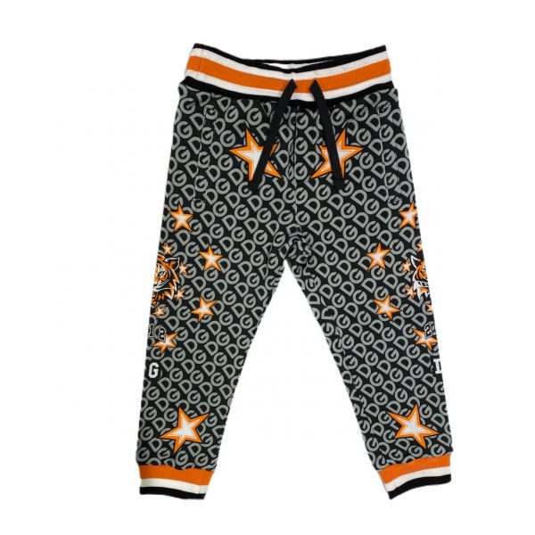 D&G - Pantalone felpato star bimbo
