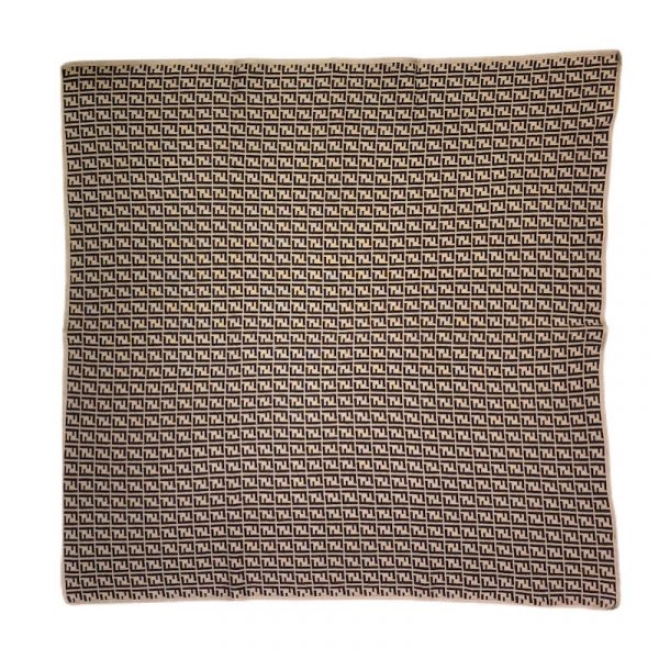 Fendi - Coperta con logo per neonato