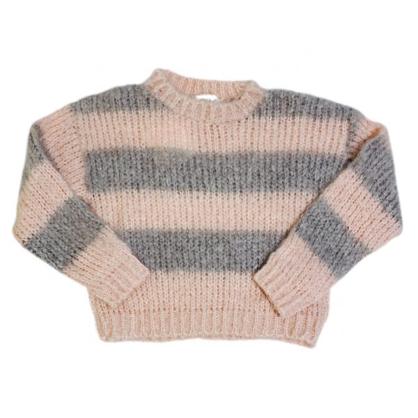 Vicolo - Tricot bicolor bimba