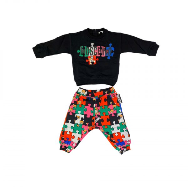 COMPLETO FELPA+PANTALONE PUZZLE