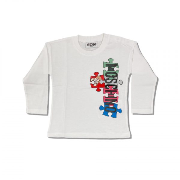T SHIRT MANICA LUNGA PUZZLE