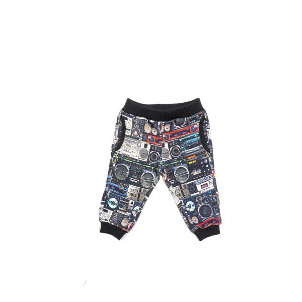 PANTALONE IN FELPA ROCK MUSIC