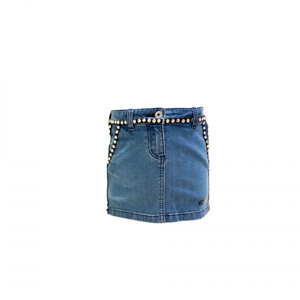 GONNA IN JEANS PIETRE DURE