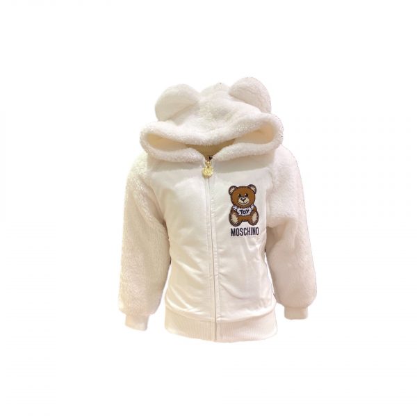 FELPA CON ZIP ORSETTO