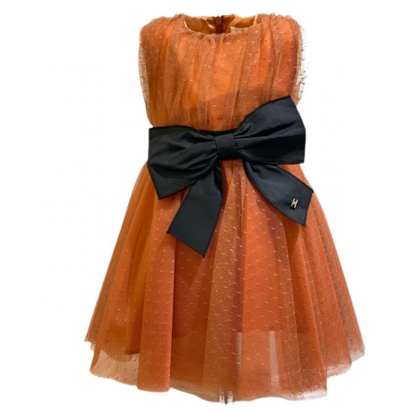 ABITO IN TULLE PLUMETTINE