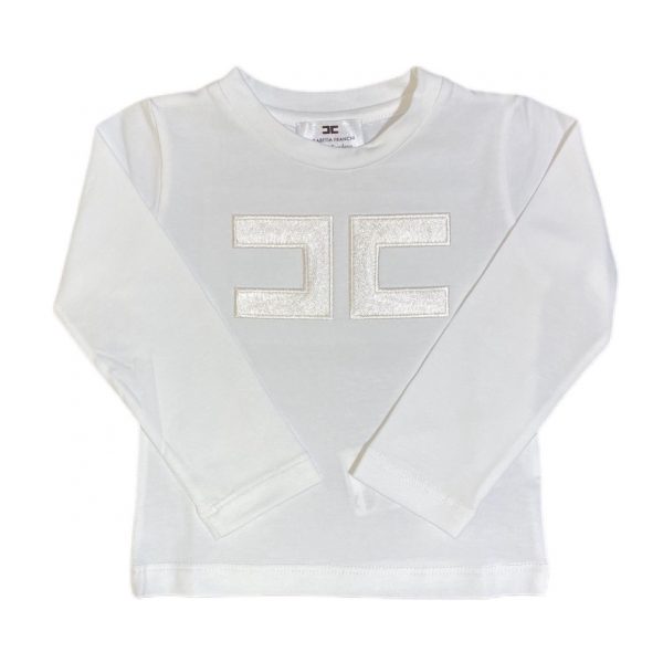 T SHIRT MANICA LUNGA LOGO RICAMO