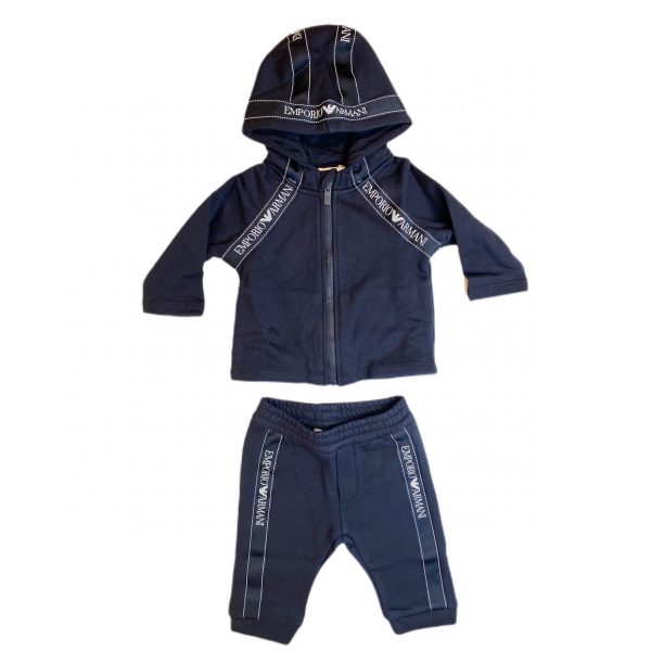 TUTA FELPA CON CAPPUCCIO+PANTALONE
