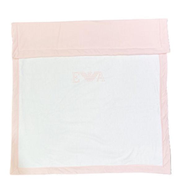 COPERTA BICOLOR STAMPA LOGO