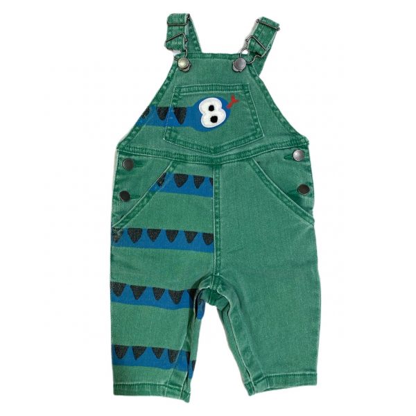 SALOPETTE DENIM DUNG SNAKE