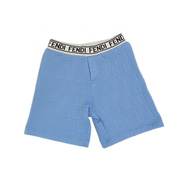 Fendi - Bermuda in felpa per neonato