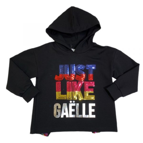 GAELLE - FELPA CON CAPPUCCIO