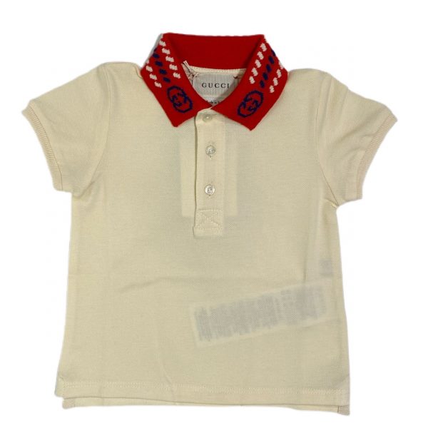 Gucci - Polo manica corta per neonato