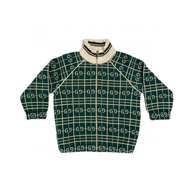 Gucci - Giubbino felpa gg per neonato