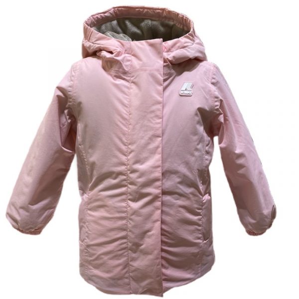 K-Way - Cappotto imbottito con marmotta bimba
