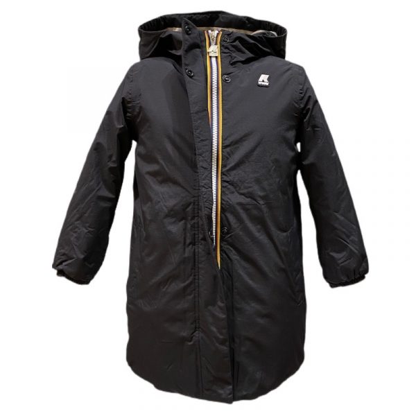 K-Way - Cappotto imbottitto con marmotta bimba