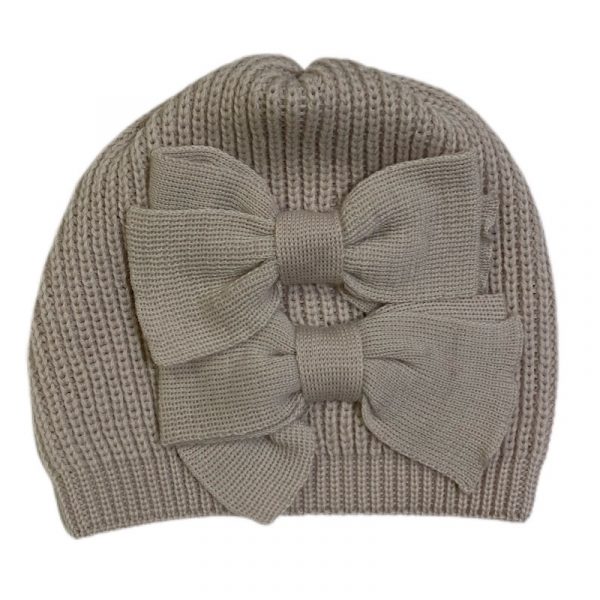 Catya - Cappello in lana con fiocchi