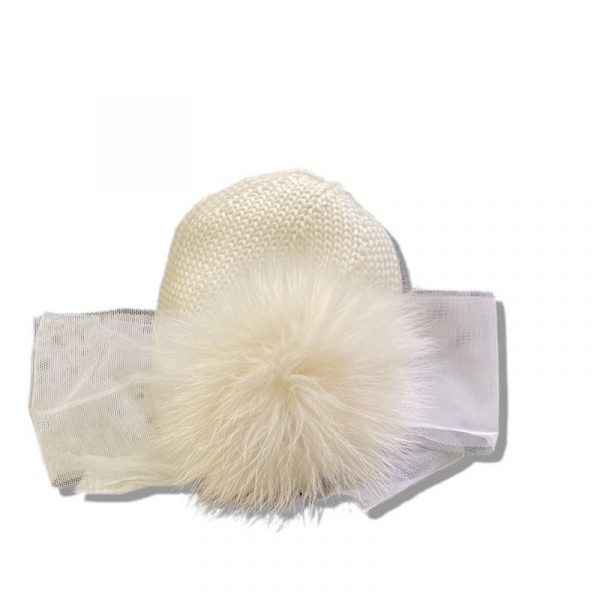 Catya - Cappello in lana con pon pon