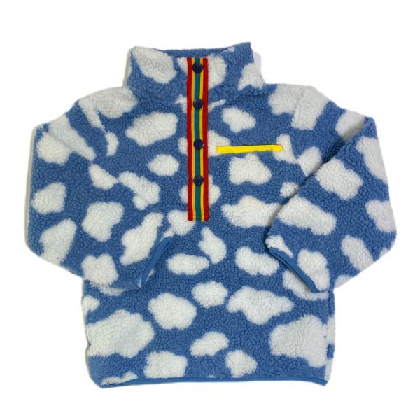 Stella McCartney - Felpa teddy bear con nuvole bimba