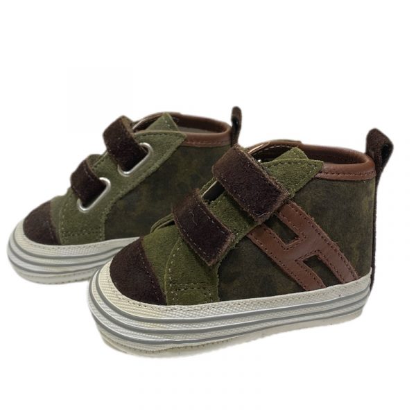 Hogan - Sneaker con strappo per neonato