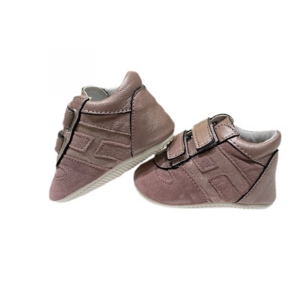 Hogan - Sneaker con strappo per neonata