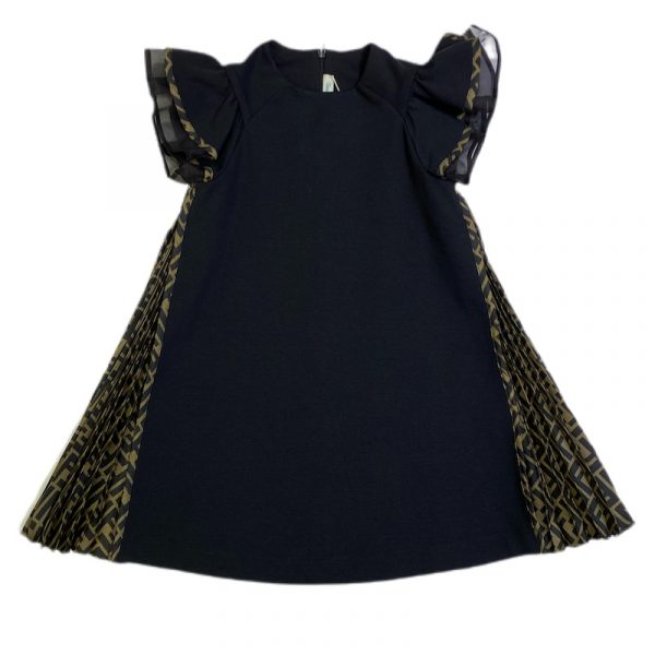 Fendi - Abito con rouche bimba