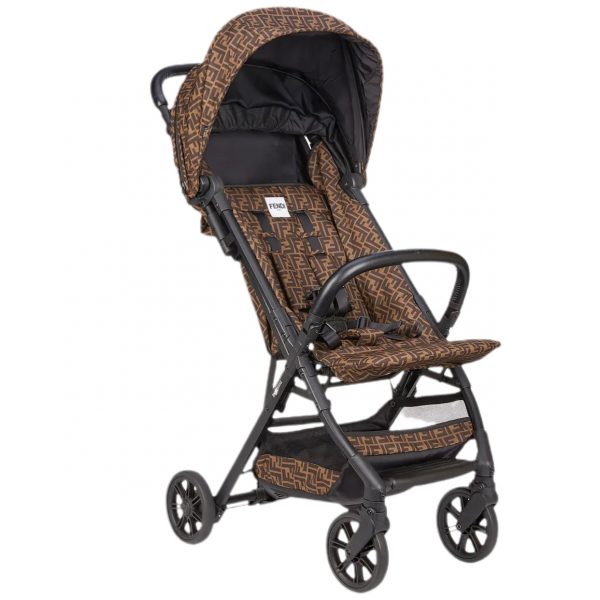 Fendi - Passeggino ff marrone