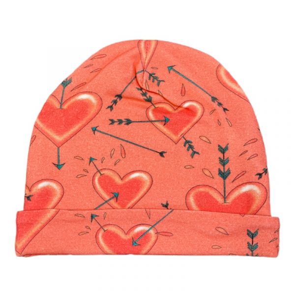 Elisabetta Franchi - Cappello logo cuori per neonata