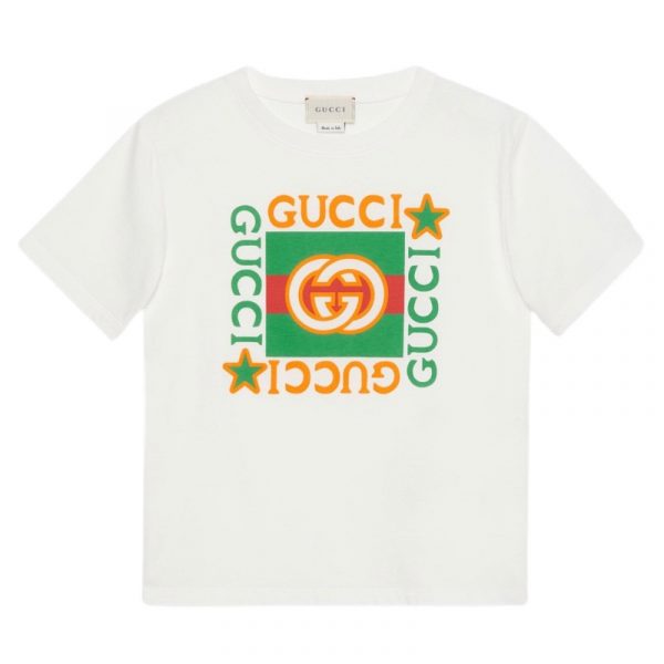 Gucci - T-shirt logo bimbo