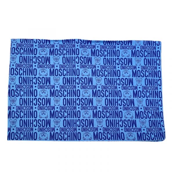 Moschino - Coperta neonato blu per neonato