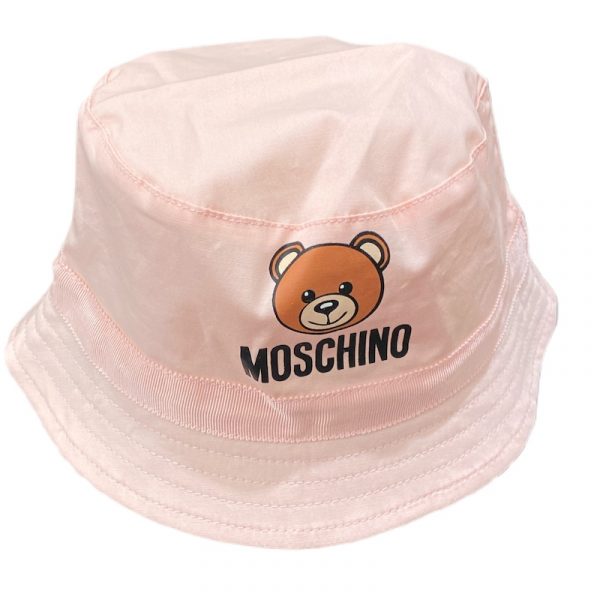 Moschino - Bucket Hut pink sugar per neonata